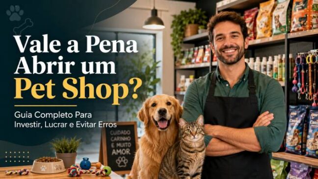 Vale a Pena Abrir um Pet Shop? Guia Completo Para Investir, Lucrar e Evitar Erros