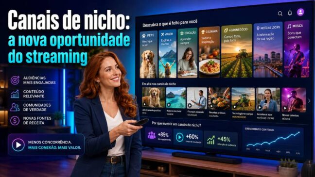 Canais de nicho: a nova oportunidade do streaming