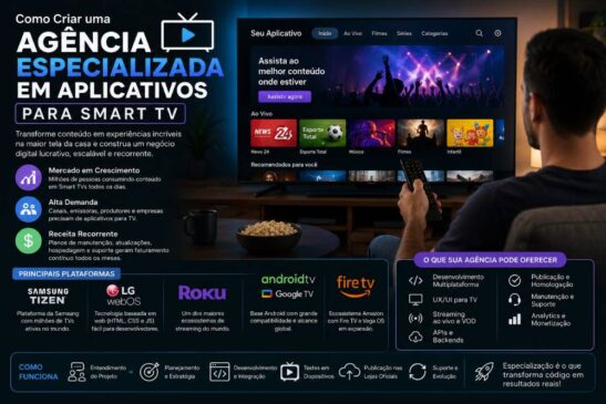 Como Criar uma Agência Especializada em Aplicativos para Smart TV