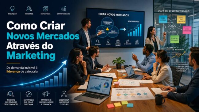 Como Criar Novos Mercados Através do Marketing: Da Demanda Invisível à Liderança de Categoria