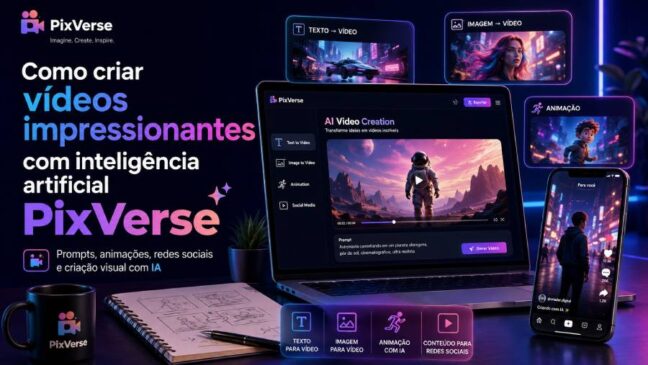 Como criar vídeos impressionantes com inteligência artificial PixVerse