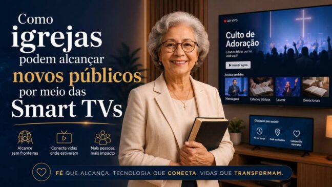 Como igrejas podem alcançar novos públicos por meio das Smart TVs