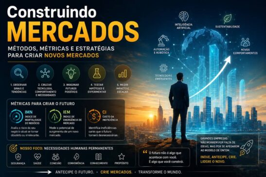 Métodos, Métricas e Estratégias para Criar Novos Mercados