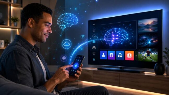 Do aplicativo móvel à televisão: estratégias de integração com inteligência artificial