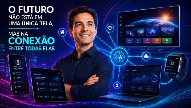 O futuro não está em uma única tela, mas na conexão entre todas elas