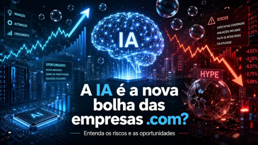 A inteligência artificial é uma nova bolha?