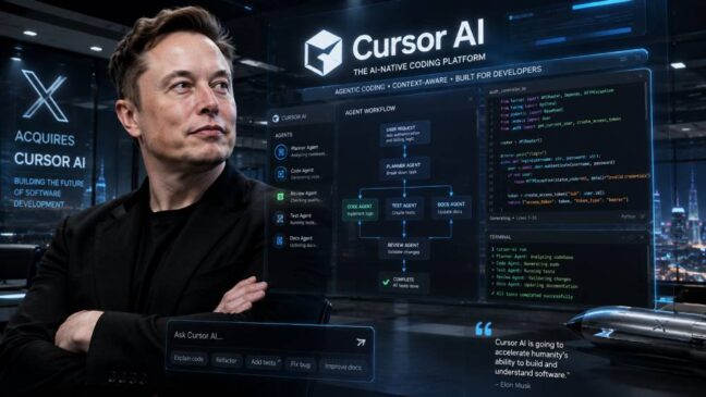 Por que Elon Musk comprou a Cursor AI da Anysphere por US$ 60 bilhões?