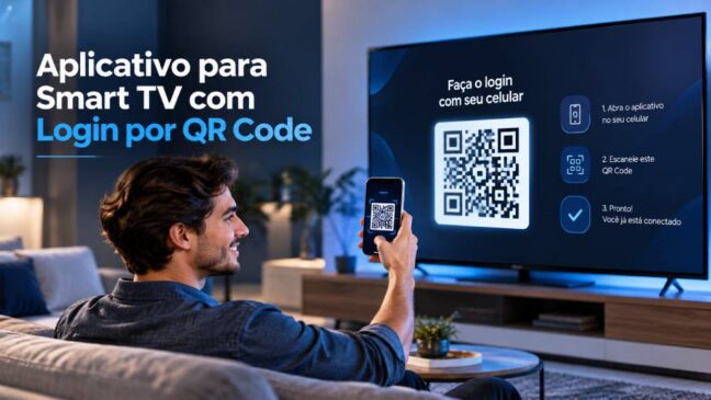 Aplicativo para Smart TV com Login por QR Code: Como Simplificar o Acesso do Usuário