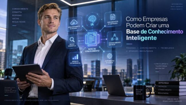 Como Empresas Podem Criar uma Base de Conhecimento Inteligente