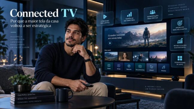 Connected TV: por que a maior tela da casa voltou a ser estratégica