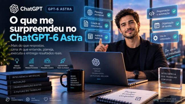 O que me surpreendeu no GPT‑6 Astra do ChatGPT