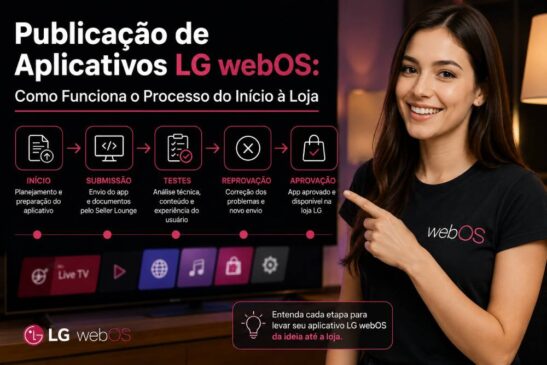 Publicação de Aplicativos LG webOS: Como Funciona o Processo do Início à Loja