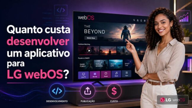 Quanto custa desenvolver um aplicativo para LG webOS?