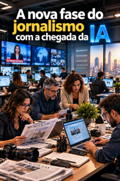 A nova fase do jornalismo na era da IA: como a inteligência artificial está transformando a notícia