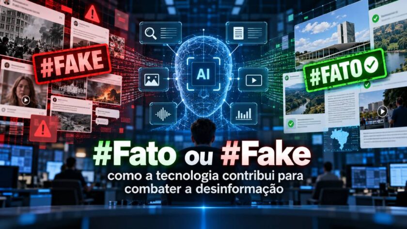 IA, Google e ferramentas de checagem ajudam a identificar fake news e combater a desinformação nas redes sociais.