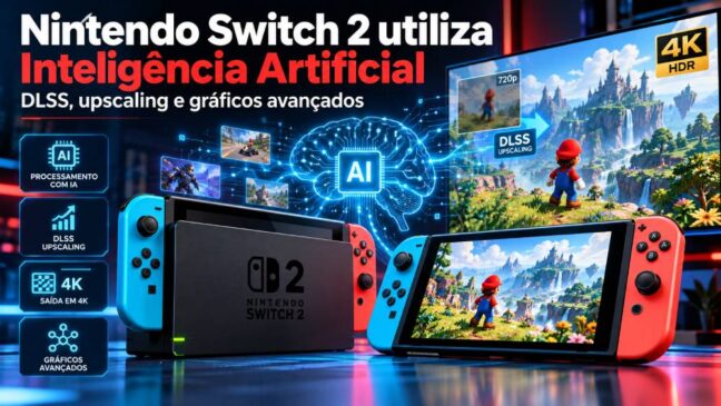 O Nintendo Switch 2 utiliza inteligência artificial, mas de uma maneira que muitos jogadores desconhecem