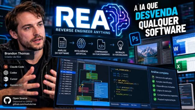 REA: conheça a inteligência artificial que promete desvendar os segredos de qualquer software